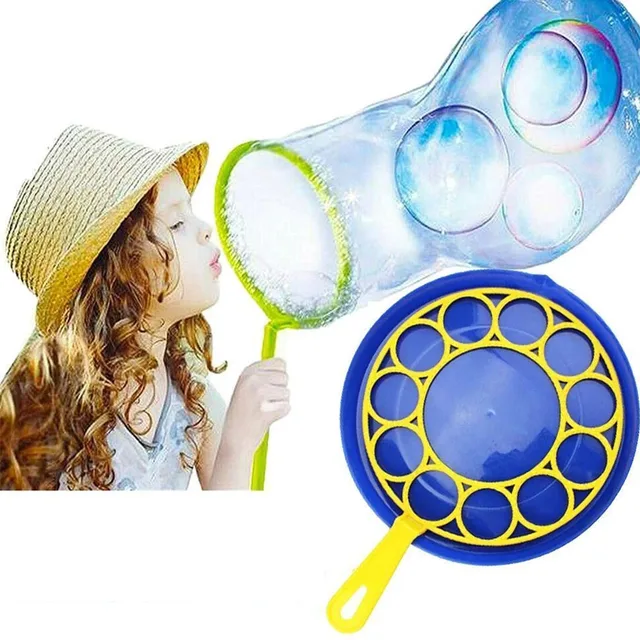 A Set Bubble Machine Blowing Bubble Plate Navy Blue Soap For Children Funny Gift Big Dish Bubble Set Blower Maker Bubble Outdoor 1