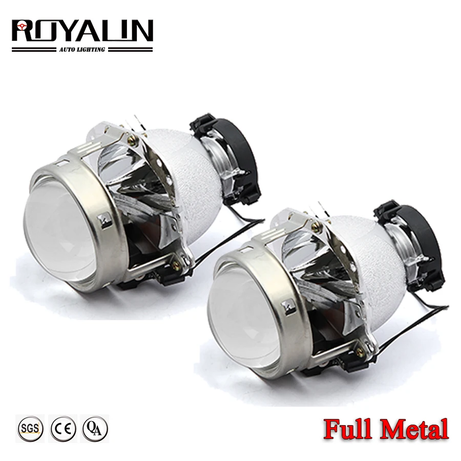 Проекционные линзы ROYALIN 2 0 Bi Xenon D1S D2S для BMW E39 E60 Ford Audi A6 C5 C6 W211 Passat B6 Skoda Fabia|lens for