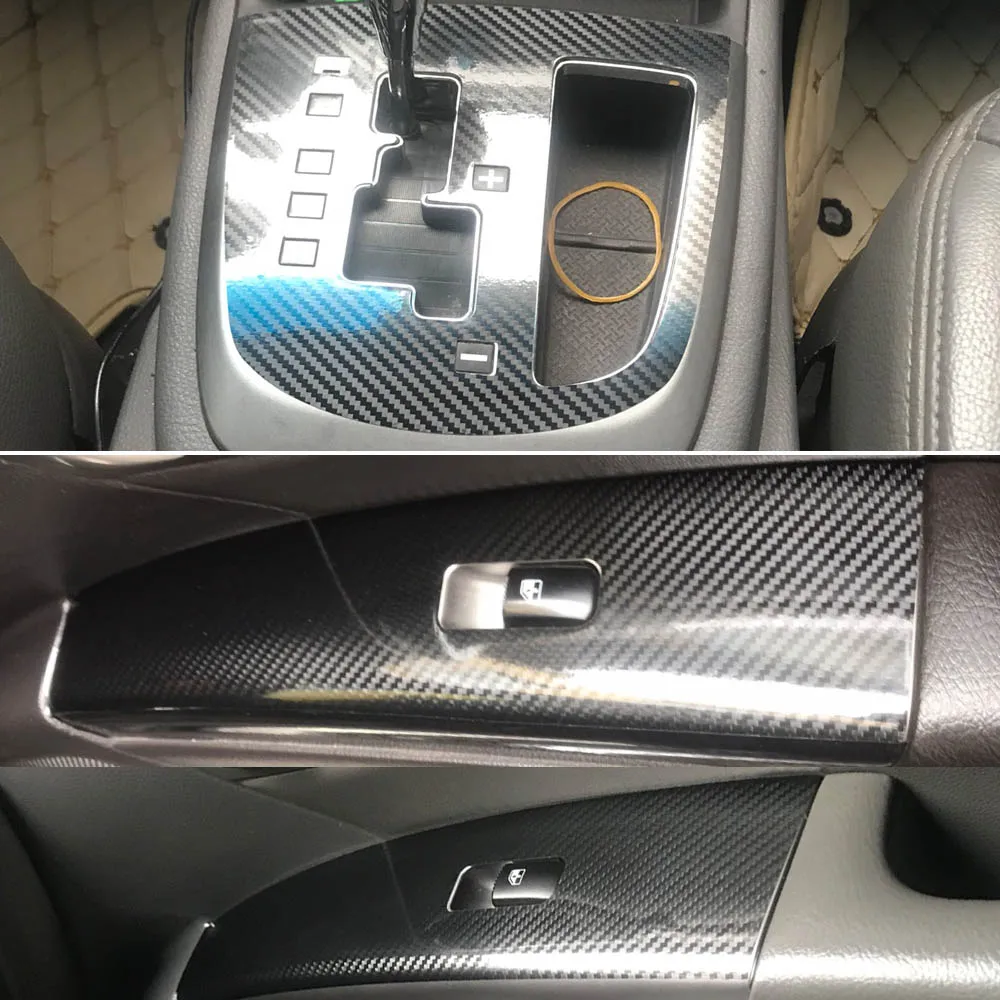Для старой Hyundai SantaFe 2006 2012 внутренняя панель центрального управления ручка двери