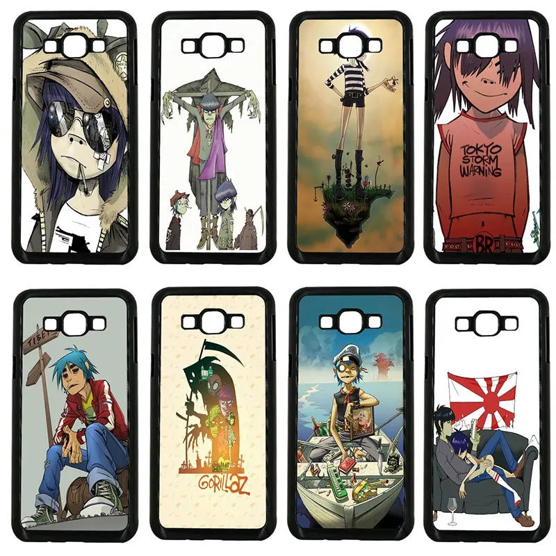 Горячий мультфильм Gorillaz лодка мобильный телефон чехлы жесткий пластиковый чехол