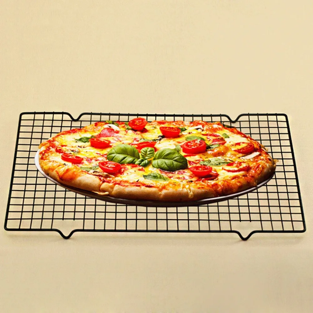 Nonstick Metal Cake Cooling Grid Rack Net Cookies Biscuits Bread Muffins Drying Stand Holder Kitchen Baking Tray Tools