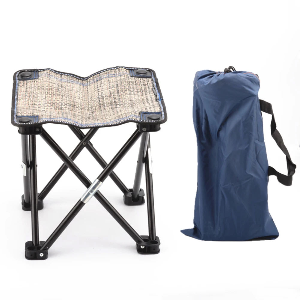 Легкий дорожный табурет портативный складной табурет стул с сумкой для переноски для кемпинга рыбалки пешего туризма высокое качество и прочный стул - Цвет: 29.5x29.5x27cm