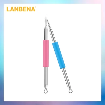 

Acne Removal NeedleSilica gel Blackhead Pimple Blemish Comedone Extractor Remover Acne Treatment Tool Set