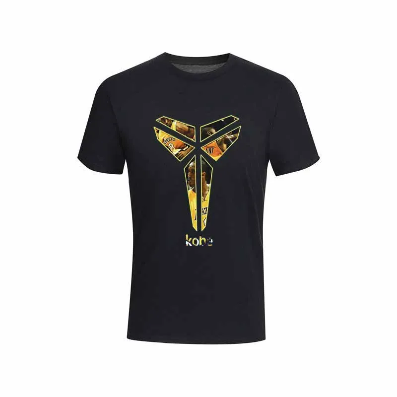 

2020 kobe bryant camisa de verгo t camisa masculina algodгo manga curta preto mamba impresso moda t camisas camesita