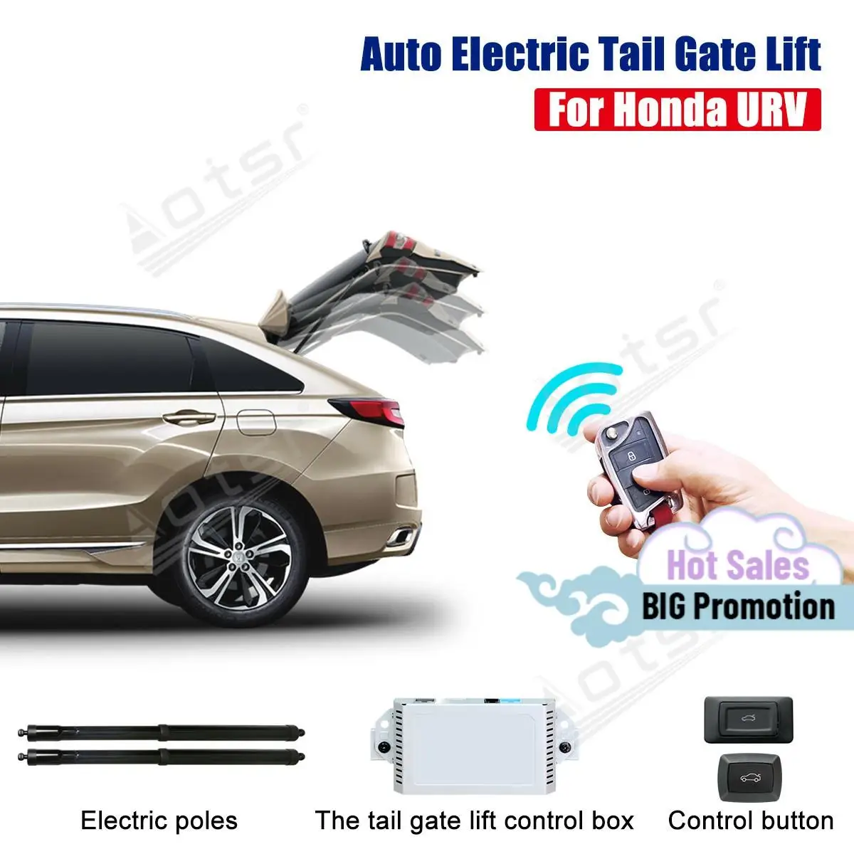 

Easy to Install Smart Auto Electric Tail Gate Lift For Honda Avancier 2017 with Remote Control Drive Seat Button Control
