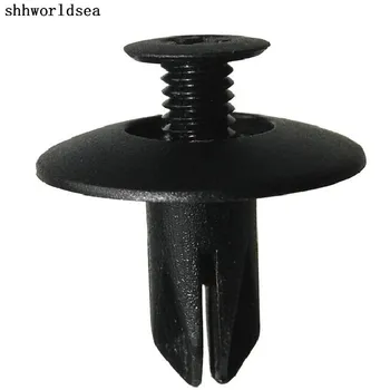 

Shhworldsea 100pcs Nylon Black Front Bumper Push-Type Retainer Fastener Clip For Honda 91503 SZ3 003
