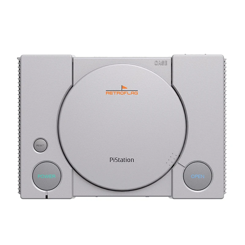 RETROFLAG PiStation Case Raspberry Pi 4 Case with Cooling Fan and 3pcs Heatsinks PistationLCD Case for Raspberry Pi 4 /Pi 4B