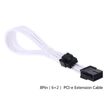 

Sleeve Extension Power Supply Cable 24-pin A TX/EPS/8-pin PCI-E GPU/8pin CPU/6-pin PCIE/4-Pin CPU Cable with Combs 18 AWG