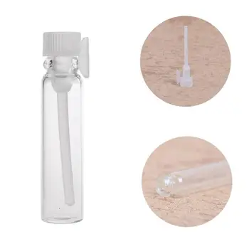 

50pcs / lot Mini glass perfume small sample flasks 1/2ml laboratory liquid perfume bottle perfume Test test empty tube bott K8A0