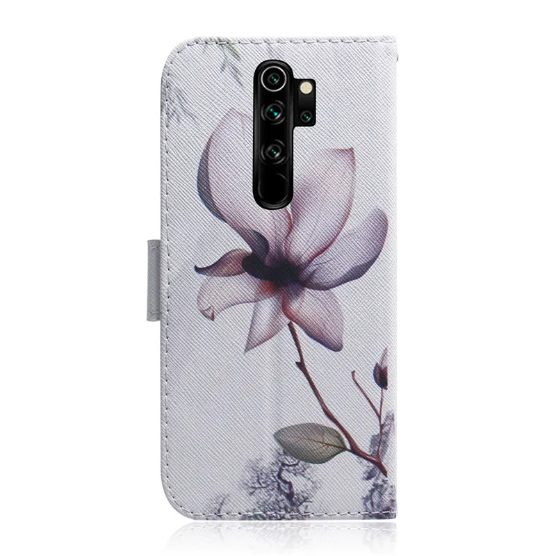 Чехол-бумажник для Xiaomi mi A3/mi CC9/mi CC9E/Red mi Note 8/Red mi Note 8 Pro Filp чехол с цветным рисунком волка тигра со слотом для карт