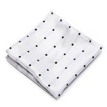Brand Newest design Factory Sale  Silk Handkerchief Pocket Square Polka dot  Dropshipping Father's Day Performance