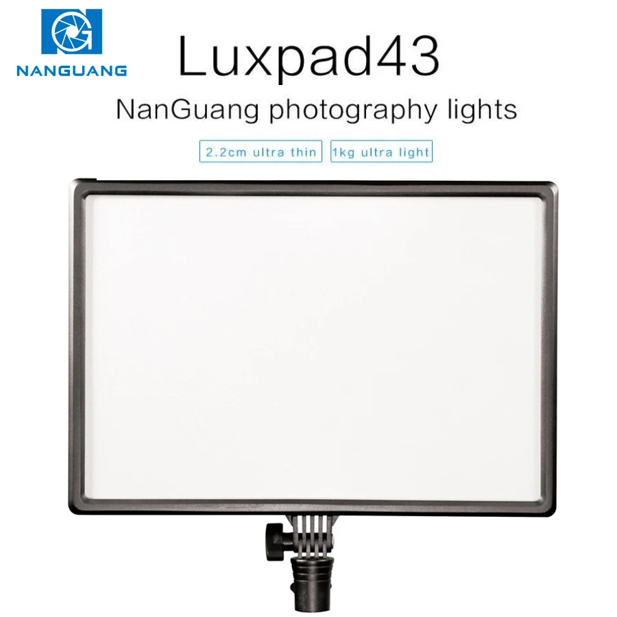 Nanguang Luxpad43 3200 K-5600 K светильник светодиодный видео-фотосъемка светильник ing двухцветный 25W CRI 95 студийный Фото лампа панельный светильник s Luxpad 43