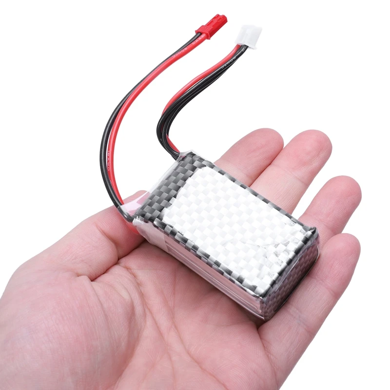 2x11,1 V 1000mAh 3S 25C Lipo RC батарея JST Разъем для RC вертолета самолета лодки