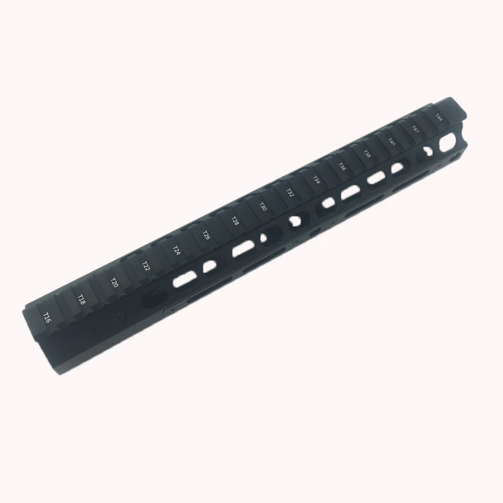 M-lok Tactical 12-inch Keymod Handguard and Replaces Handguard Picatinny Rail Mount+ Nuts Gun Accessories for Airsoft Hunting