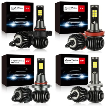 

Car Led Bulbs Fog Light Two-Color High Illumination Fog Lights Lamp Replacement Cool White and Amber Light 2 Pcs