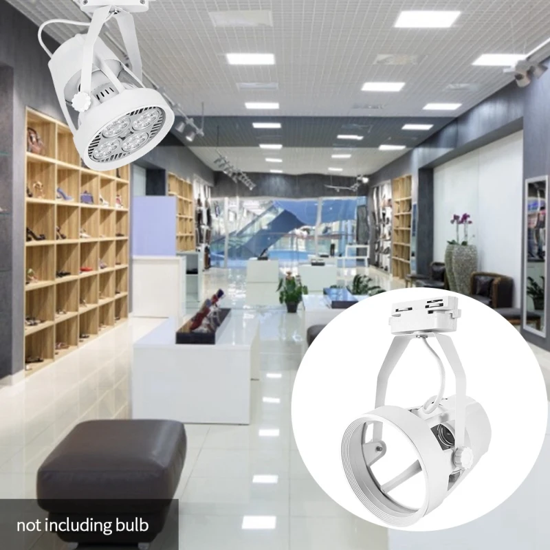 

PAR30 spotlight bulb led spotlight 35W warm/cold white/Commercial Lighting E27 Holder PAR30 Spotlight Support Track Light Holder