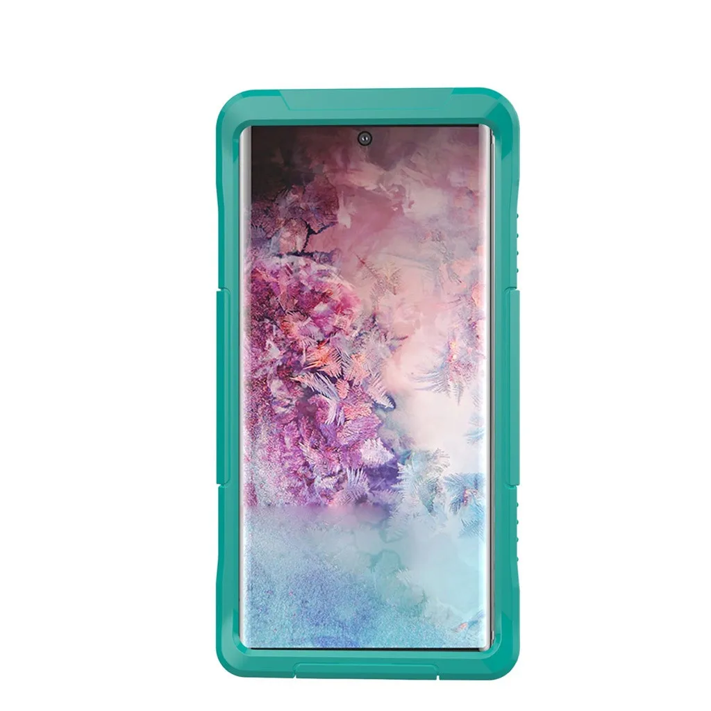 Зеленый Водонепроницаемый чехол с защитой от пыли для samsung Galaxy Note10+ сохраняет телефон в безопасности - Цвет: Зеленый