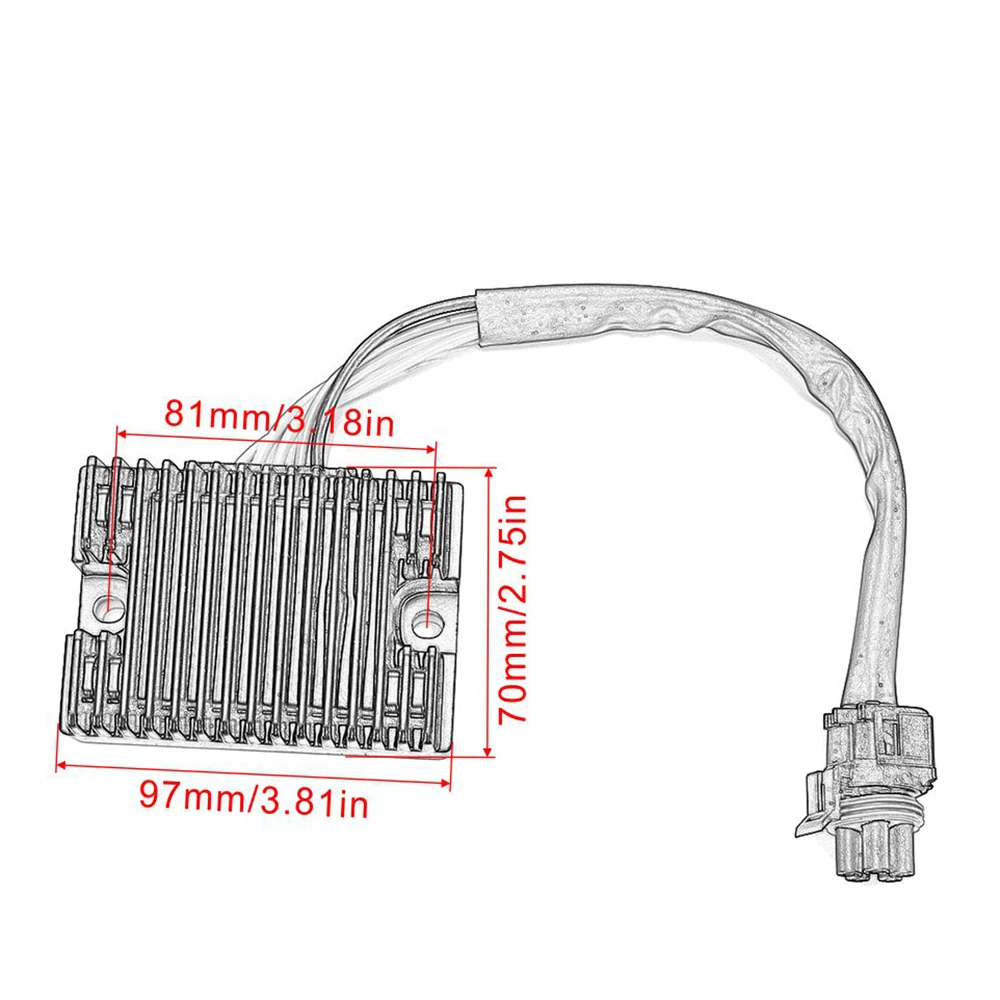Мотоцикл Напряжение Регулятор выпрямителя для Can-am DS 650 Baja 2002 2003 2004 DS 650 DS650 2003 2004 2005 2006 2007