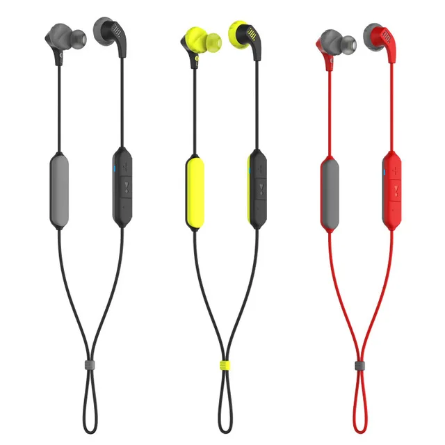 Original JBL Endurance Run BT Wireless Bluetooth Earphones Sports IPX5 Waterproof Headset Magnetic Earbuds with Mic