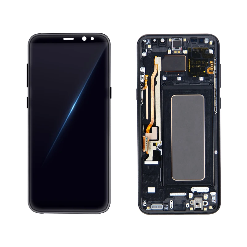 S8 ЖК-дисплей для Samsung Galaxy S8+ S8 Plus G950F G9550 ЖК-дисплей с сенсорным экраном дигитайзер Запасные части