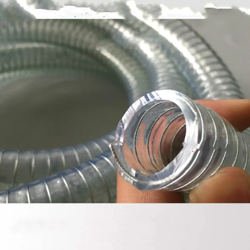 Прозрачный Шланг для стальной проволоки из ПВХ 2 метра устойчивый к высоким