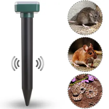 

Light Environmentally Friendly Ultrasonic Mosquito Repeller Animal Repellent Device Snake Expeller