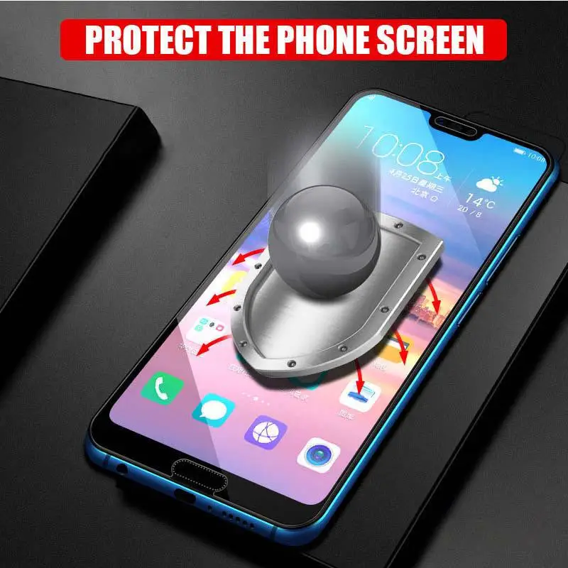 2 шт закаленное стекло для huawei Honor 10 9 Lite 8x Защитное стекло для экрана для Honor 10,8 s, 8a, 7a, 7c, 9x, Pro, стекло