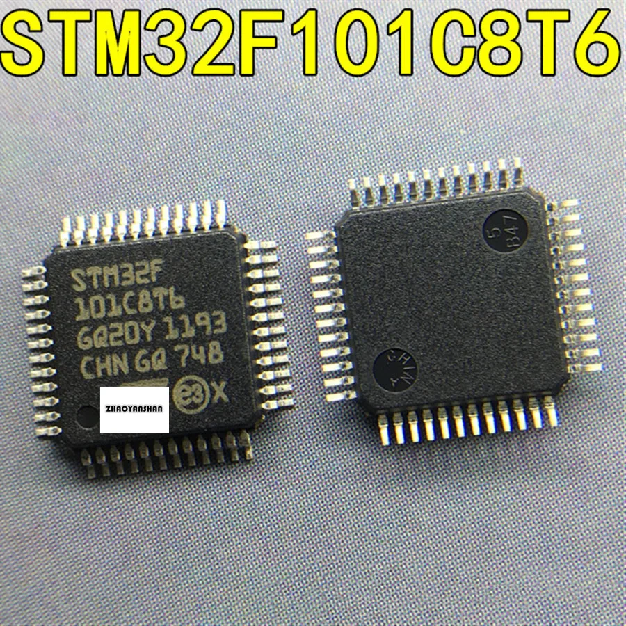 10pcs X STM32F101C8T6 STM32F101 LQFP48 NEW Free Shipping