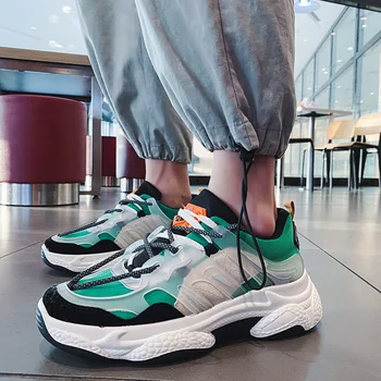 

Fashion Sneakers Men Mesh Shoes Casual Young Man Street Sneakers Men Leisure Shoes Male Footwear Breathable Comfortable Flats 44