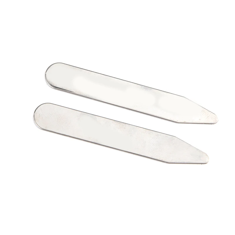 2Pcs/set Stainless Steel Collar Stays 