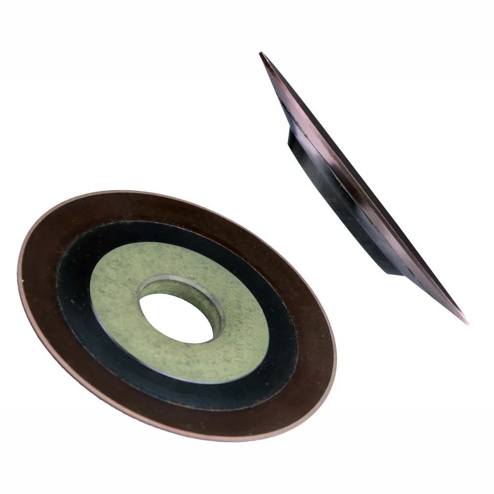 Diamond Grinding Wheel for Carbide Tungten Saw Blade Rake Face Angle Resharpen Disc Steel Milling Cutter Tool Sharpener Grinder