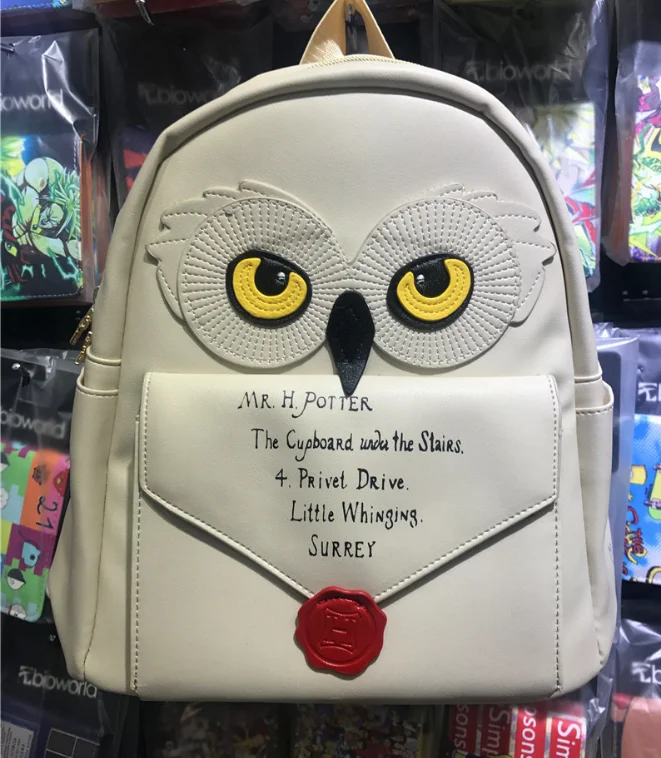 Женский рюкзак Hedwig совы для девочек H. Potter Hogwarts мини-сумка школьная сумка письмо из Хогвартса сумки на плечо