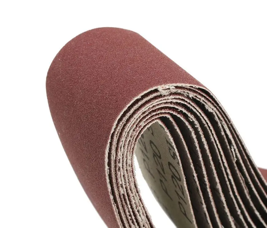 3 Pieces 915* 100mm Abrasive Strips For P36-P800 grits Fine to thick Stainless steel polishing belt