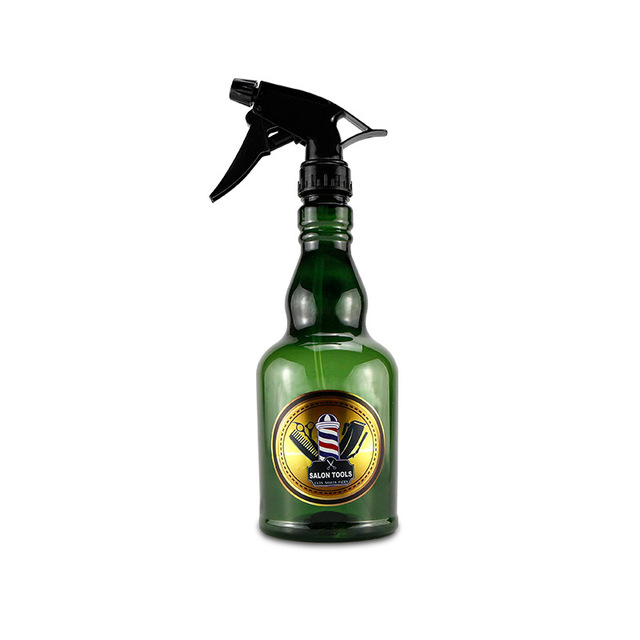 Hairdressing Spray Bottle Salon Barber Hair Tools Water Sprayer Retro Whiskey Oil Head Watering Can