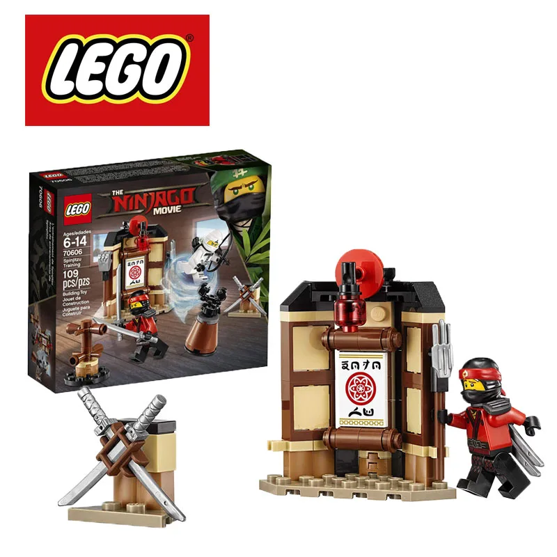 LEGO Ninjago Movie Spinjitzu Training 70606 Building Kit (109 Piece) Lego Duplo Marvel Building Blocks Educational Toy
