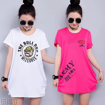 

camiseta vogue t shirt women friends king queen angel top dames summer new arrivals plus size 2019 cotton loose dog printed