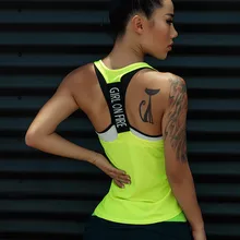 Спортивная майка без рукавов для йоги, Женская дышащая рубашка для бега, женский прозрачный вид, фитнес, Пилатес майка, Топ