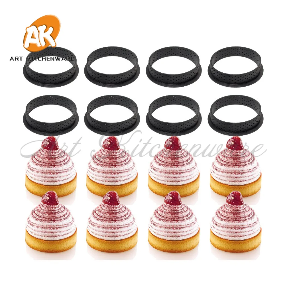 Decorating-Tool Cake-Mold Circle-Cutter Bakeware Dessert Non-Stick Mousse Tart French Decorating-Tool Cake-Mold Circle-Cutter Bakeware Dessert Non-Stick Mousse Tart French