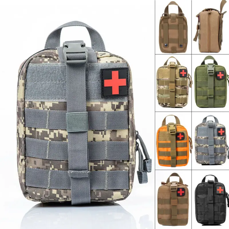 

2019 New Medical Bag Tactical First Aid Kit Pouch Survival Molle Rip Away EMT Medic IFAK Case