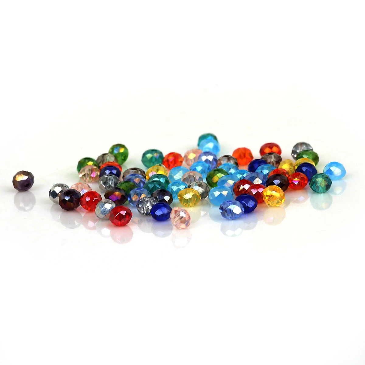 Mini perles rondes en cristal de 2mm, 170 pièces/sac, perles de verre à facettes en vrac pour la fabrication de bijoux, accessoires de bijouterie, couleurs ab, bricolage