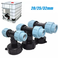 

20mm,25mm,32mm 1/4" Water Pipe Connector Garden Lawn Hose IBC Adapter Practical Tap Fitting Tool Fit For IBC WaterTanks Tool