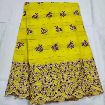 

5yards Latest Swiss African Cotton Lace Fabric High Quality Swiss Voile Lace In Switzerland For Every Dress Sew F1QZAP303