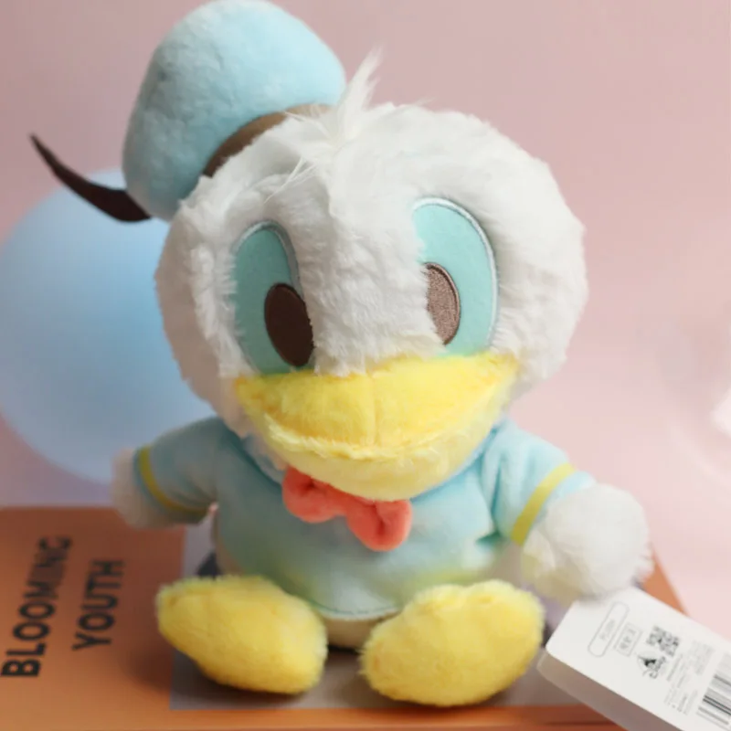 Donald Duck 23cm Disney Stuffed Toys Mickey Mouse Doll For Boy Babies Birthday Girl Cartoon Models Kawaii Plush Soft Anime Cute donald duck loves money rgb anime large mousepad notebook accessories game rubber soft mouse pad led illuminated backlight mat