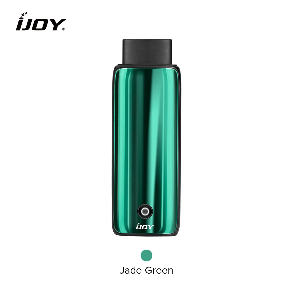 Jade Green Новейший Ijoy комплект Neptune 650 мАч аккумулятор 1,8 мл pod картридж vape ручка Максимальная мощность 12 Вт электронная сигарета 1,2 Ом катушка испаритель - Цвет: Jade Green