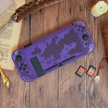 

Purple Protective Shell For Nintendo Switch JoyCon Controller Hard Cover Case NS Shell Film Set For Nintendo Switch Accessories