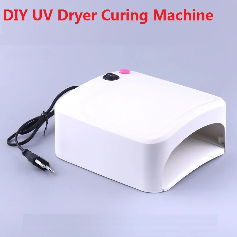 

220V 50Hz DIY Light Drawer Type UV Dryer Epoxy Curing Machine Glove Nail Quality Multifunction 2019NEW Art Manual Accessory