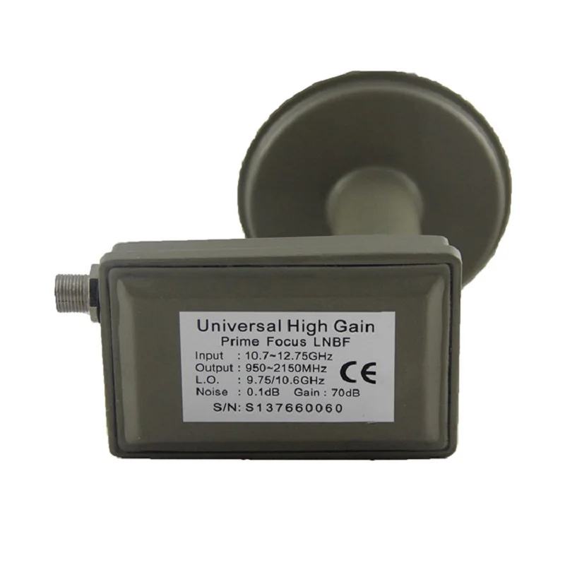 Хорошая продажа ku band prime focus lnb 9 75 или 10 6 ГГц для получения сильного сигнала