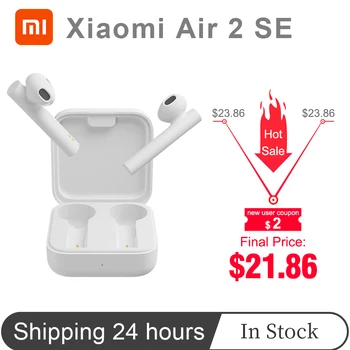 

NEW Xiaomi Air2 SE Wireless Bluetooth Earphone TWS AirDots Pro 2SE SBC/AAC Mi True Earbuds Low LagLong Standby ENC Touch Control