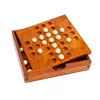 Wooden Board Game Chess Educational Toys French Classical Independent Diamond Chess Logical Thinking Training Toy Board Game 2