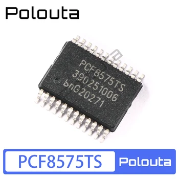 Комплект Электроники Polouta PCF8575TS PCF8575 TSSOP-24 16-Bit I/O, интегральные микросхемы